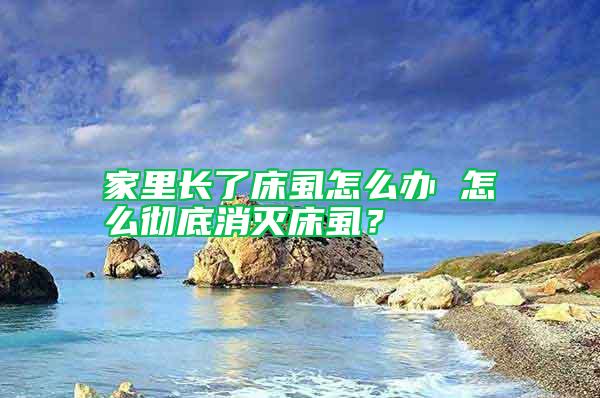 家里長(zhǎng)了床虱怎么辦 怎么徹底消滅床虱？