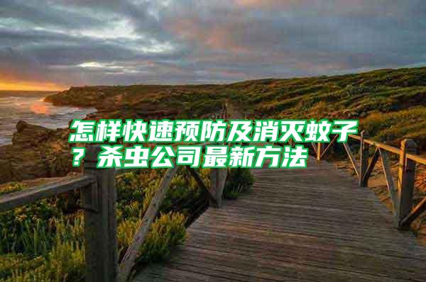 怎樣快速預防及消滅蚊子？殺蟲公司最新方法