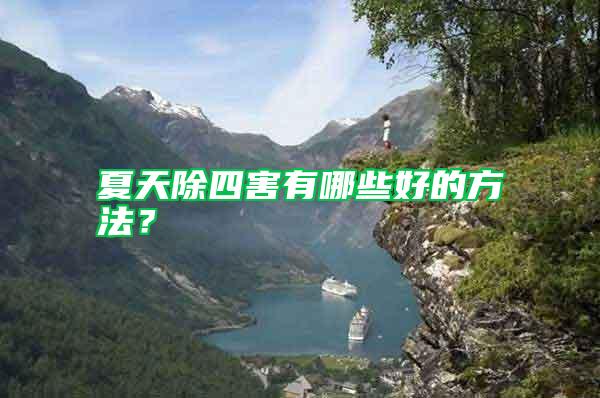 夏天除四害有哪些好的方法？