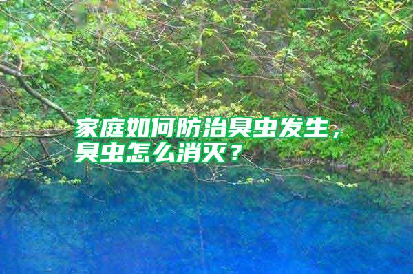 家庭如何防治臭蟲發生，臭蟲怎么消滅？
