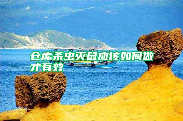 倉庫殺蟲滅鼠應(yīng)該如何做才有效