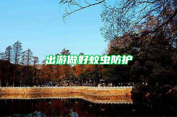 出游做好蚊蟲(chóng)防護(hù)