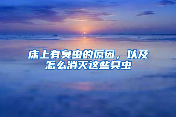 床上有臭蟲的原因，以及怎么消滅這些臭蟲