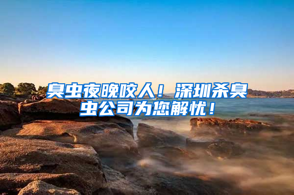 臭蟲夜晚咬人！深圳殺臭蟲公司為您解憂！